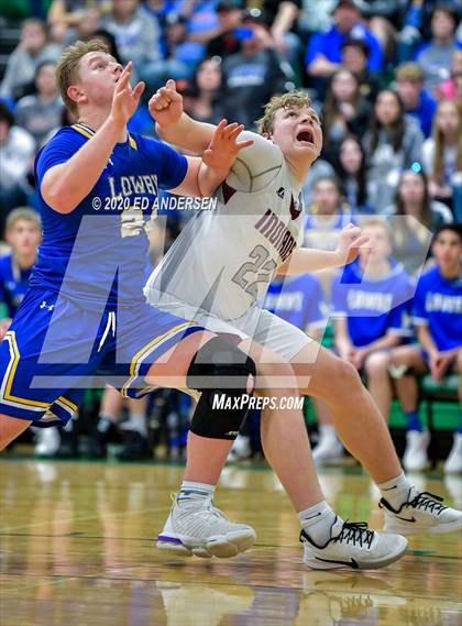 Thumbnail 2 in Elko vs. Lowry (NIAA 3A Northern Semifinals) photogallery.