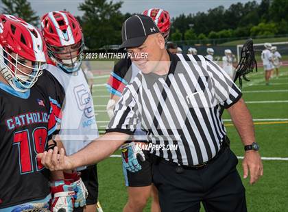 Thumbnail 3 in Cardinal Gibbons vs. Charlotte Catholic (NCHSAA 4A Final Awards) photogallery.