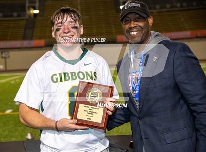Thumbnail 3 in Cardinal Gibbons vs. Charlotte Catholic (NCHSAA 4A Final Awards) photogallery.