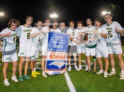 Thumbnail 3 in Cardinal Gibbons vs. Charlotte Catholic (NCHSAA 4A Final Awards) photogallery.