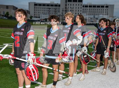 Thumbnail 2 in Cardinal Gibbons vs. Charlotte Catholic (NCHSAA 4A Final Awards) photogallery.