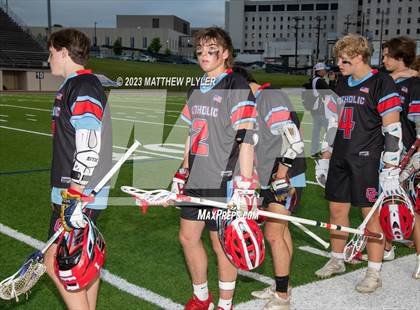 Thumbnail 1 in Cardinal Gibbons vs. Charlotte Catholic (NCHSAA 4A Final Awards) photogallery.
