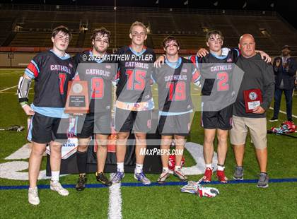 Thumbnail 2 in Cardinal Gibbons vs. Charlotte Catholic (NCHSAA 4A Final Awards) photogallery.