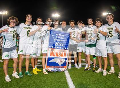 Thumbnail 1 in Cardinal Gibbons vs. Charlotte Catholic (NCHSAA 4A Final Awards) photogallery.