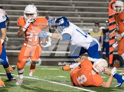 Thumbnail 1 in Rains vs, Celina (UIL 4A Bi-District Playoff) photogallery.