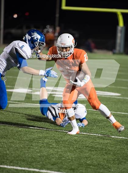 Thumbnail 1 in Rains vs, Celina (UIL 4A Bi-District Playoff) photogallery.