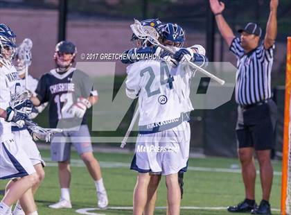 Thumbnail 2 in Cheshire vs. Wilton (CIAC Class L Semifinal) photogallery.