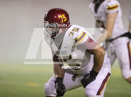 Thumbnail 2 in Clovis West @ Bullard (CIF CS Division II Round 2 Playoff) photogallery.