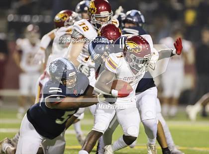 Thumbnail 3 in Clovis West @ Bullard (CIF CS Division II Round 2 Playoff) photogallery.