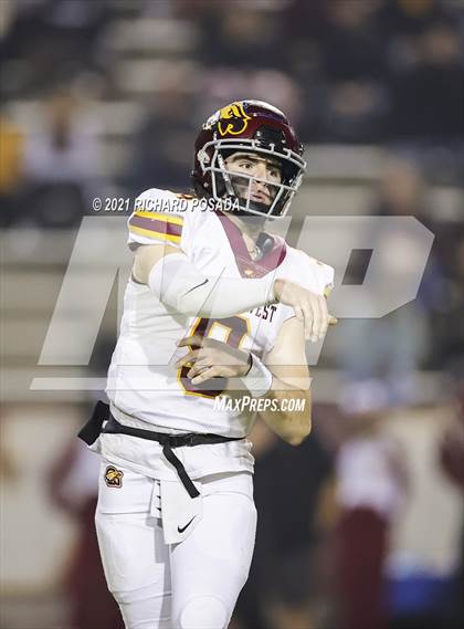Thumbnail 1 in Clovis West @ Bullard (CIF CS Division II Round 2 Playoff) photogallery.