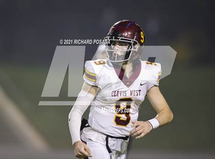 Thumbnail 3 in Clovis West @ Bullard (CIF CS Division II Round 2 Playoff) photogallery.