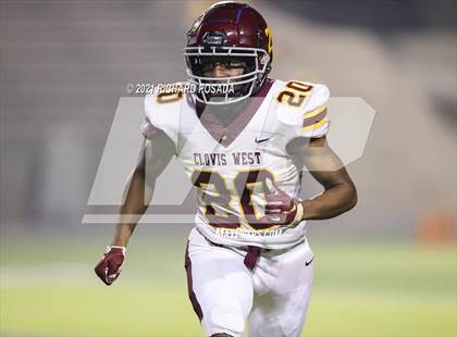 Thumbnail 1 in Clovis West @ Bullard (CIF CS Division II Round 2 Playoff) photogallery.