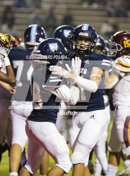 Thumbnail 3 in Clovis West @ Bullard (CIF CS Division II Round 2 Playoff) photogallery.
