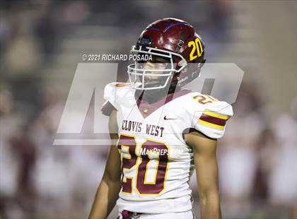 Thumbnail 2 in Clovis West @ Bullard (CIF CS Division II Round 2 Playoff) photogallery.