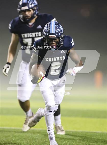 Thumbnail 3 in Clovis West @ Bullard (CIF CS Division II Round 2 Playoff) photogallery.