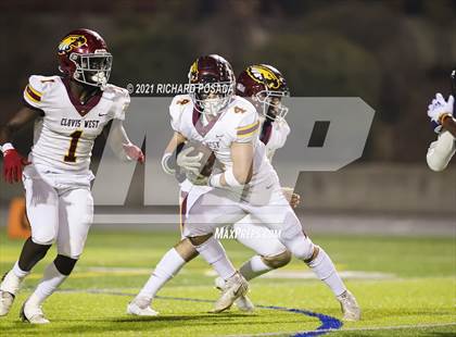 Thumbnail 3 in Clovis West @ Bullard (CIF CS Division II Round 2 Playoff) photogallery.
