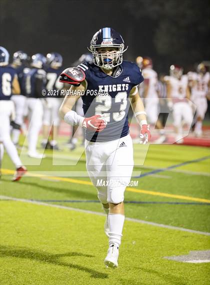 Thumbnail 2 in Clovis West @ Bullard (CIF CS Division II Round 2 Playoff) photogallery.