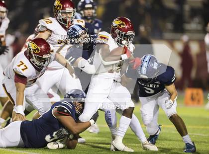 Thumbnail 3 in Clovis West @ Bullard (CIF CS Division II Round 2 Playoff) photogallery.