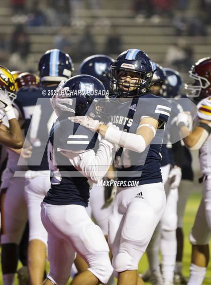 Thumbnail 2 in Clovis West @ Bullard (CIF CS Division II Round 2 Playoff) photogallery.
