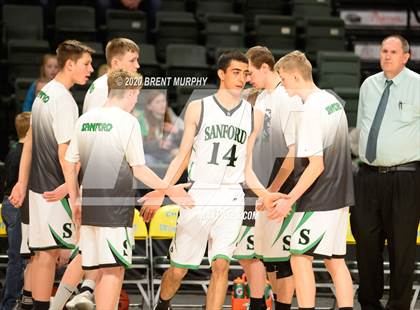Thumbnail 2 in Sanford vs. Wray (CHSAA 2A Great 8) photogallery.