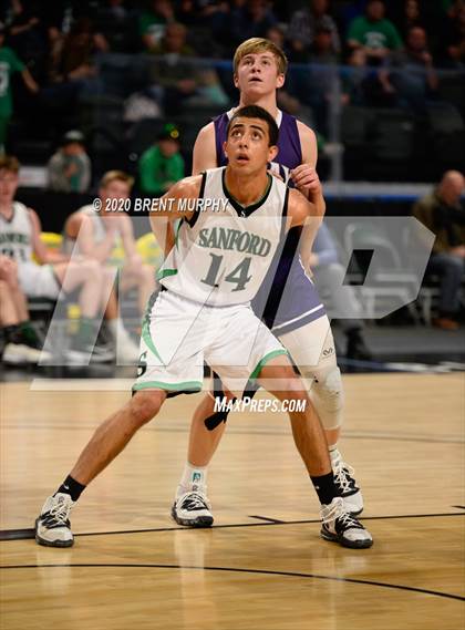 Thumbnail 2 in Sanford vs. Wray (CHSAA 2A Great 8) photogallery.