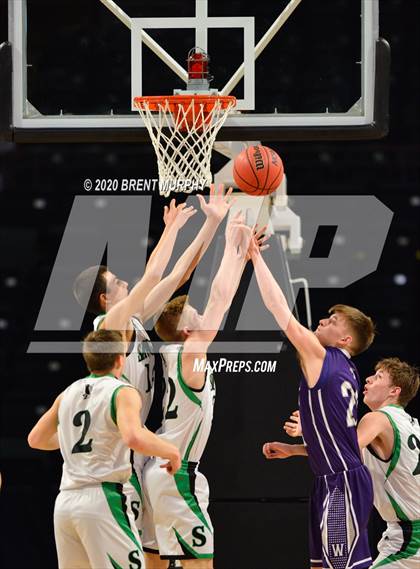 Thumbnail 2 in Sanford vs. Wray (CHSAA 2A Great 8) photogallery.