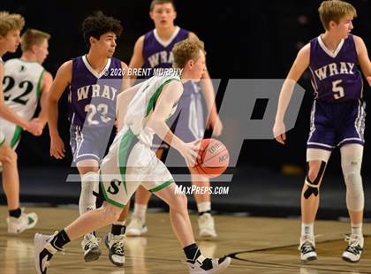 Thumbnail 2 in Sanford vs. Wray (CHSAA 2A Great 8) photogallery.