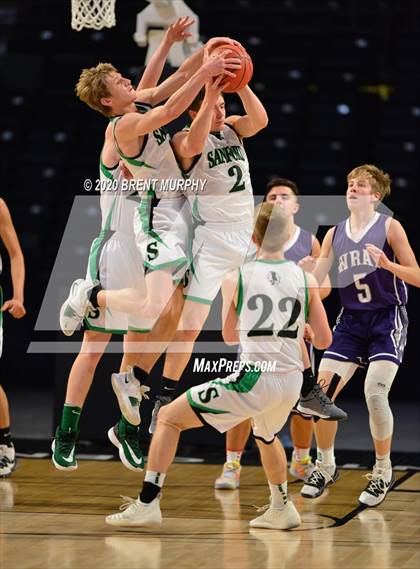 Thumbnail 1 in Sanford vs. Wray (CHSAA 2A Great 8) photogallery.