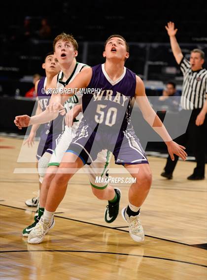 Thumbnail 3 in Sanford vs. Wray (CHSAA 2A Great 8) photogallery.