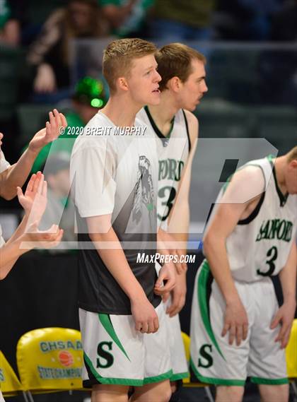 Thumbnail 2 in Sanford vs. Wray (CHSAA 2A Great 8) photogallery.