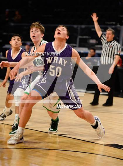 Thumbnail 2 in Sanford vs. Wray (CHSAA 2A Great 8) photogallery.
