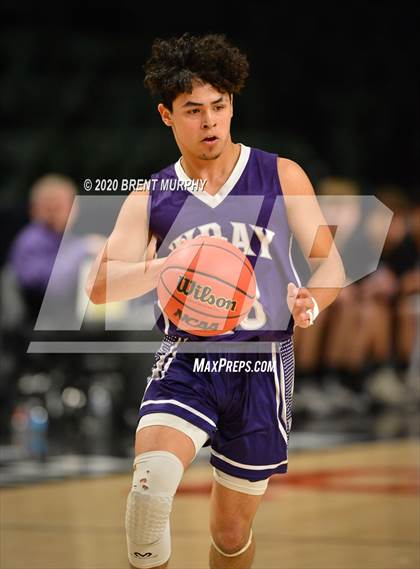 Thumbnail 3 in Sanford vs. Wray (CHSAA 2A Great 8) photogallery.