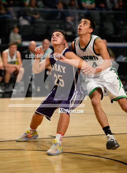Thumbnail 2 in Sanford vs. Wray (CHSAA 2A Great 8) photogallery.