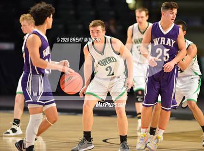 Thumbnail 2 in Sanford vs. Wray (CHSAA 2A Great 8) photogallery.