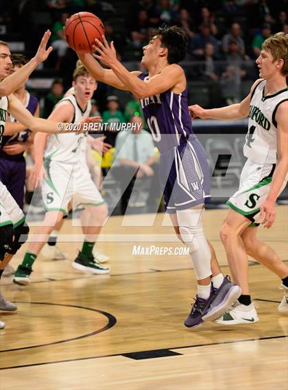 Thumbnail 2 in Sanford vs. Wray (CHSAA 2A Great 8) photogallery.
