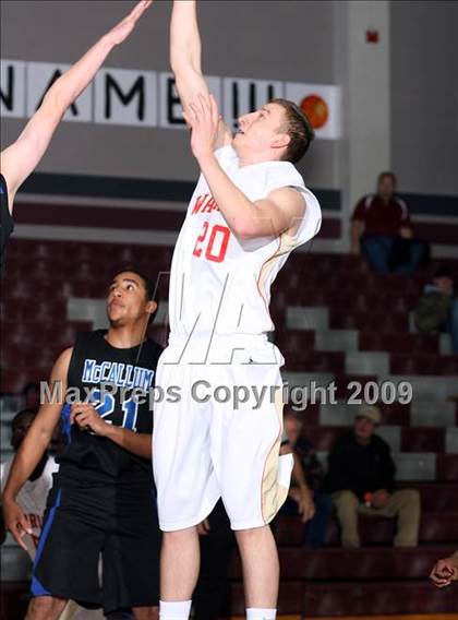 Thumbnail 1 in McCallum vs South Grand Prairie (Sherman Holiday Tournament) photogallery.