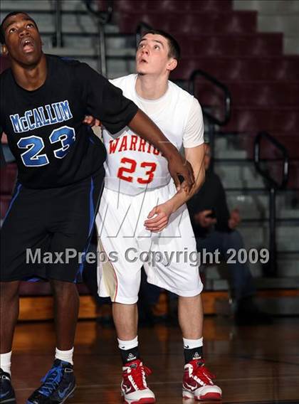 Thumbnail 2 in McCallum vs South Grand Prairie (Sherman Holiday Tournament) photogallery.