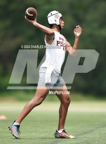Thumbnail 2 in Pharr-San Juan-Alamo North vs Pharr-San Juan-Alamo (Texas 7 on 7 State Tournament) photogallery.