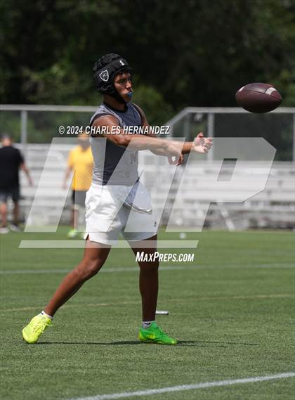 Thumbnail 2 in Pharr-San Juan-Alamo North vs Pharr-San Juan-Alamo (Texas 7 on 7 State Tournament) photogallery.