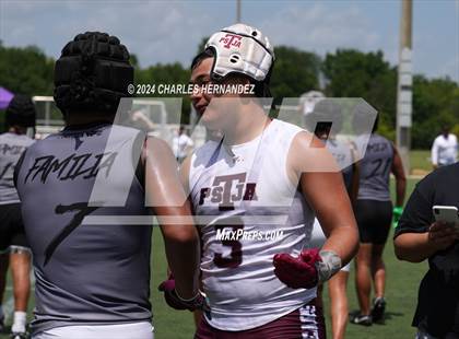 Thumbnail 2 in Pharr-San Juan-Alamo North vs Pharr-San Juan-Alamo (Texas 7 on 7 State Tournament) photogallery.