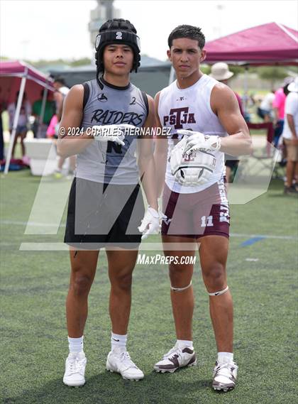Thumbnail 1 in Pharr-San Juan-Alamo North vs Pharr-San Juan-Alamo (Texas 7 on 7 State Tournament) photogallery.