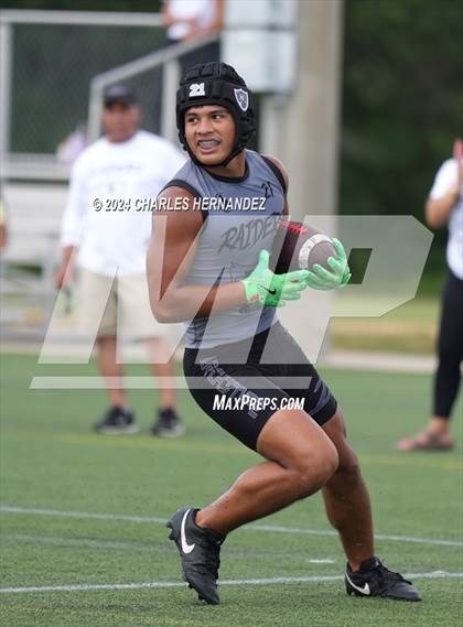 Thumbnail 2 in Pharr-San Juan-Alamo North vs Pharr-San Juan-Alamo (Texas 7 on 7 State Tournament) photogallery.