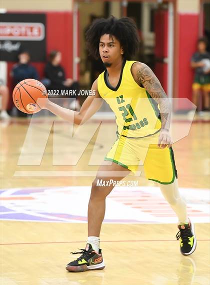 Thumbnail 1 in AZ Compass Prep vs. IMG Academy (FL) - (Hoophall West) photogallery.