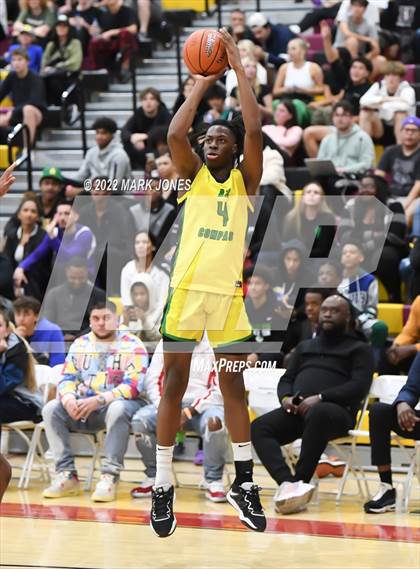 Thumbnail 2 in AZ Compass Prep vs. IMG Academy (FL) - (Hoophall West) photogallery.