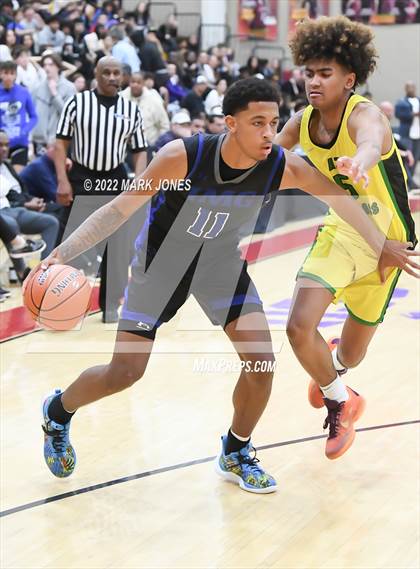 Thumbnail 2 in AZ Compass Prep vs. IMG Academy (FL) - (Hoophall West) photogallery.