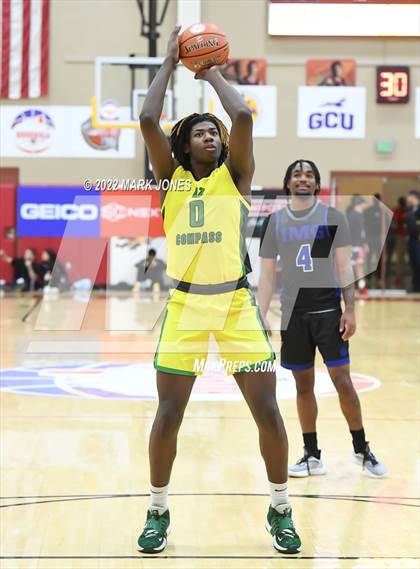 Thumbnail 1 in AZ Compass Prep vs. IMG Academy (FL) - (Hoophall West) photogallery.