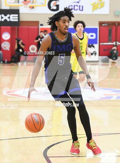 Thumbnail 1 in AZ Compass Prep vs. IMG Academy (FL) - (Hoophall West) photogallery.