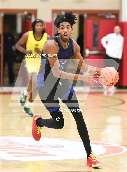 Thumbnail 2 in AZ Compass Prep vs. IMG Academy (FL) - (Hoophall West) photogallery.