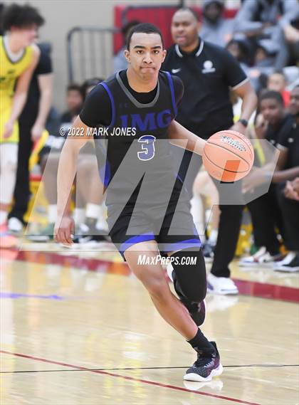 Thumbnail 1 in AZ Compass Prep vs. IMG Academy (FL) - (Hoophall West) photogallery.