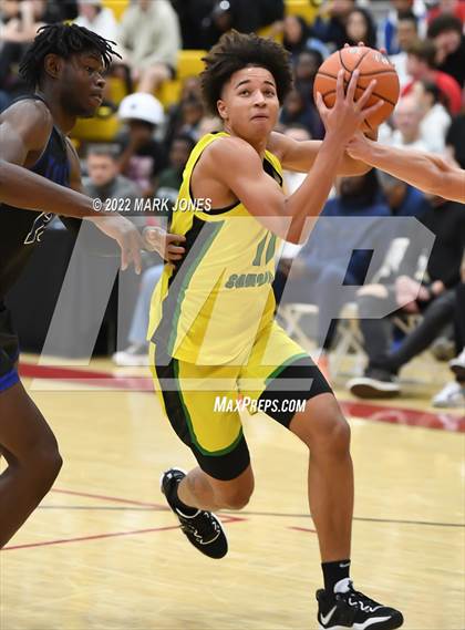 Thumbnail 1 in AZ Compass Prep vs. IMG Academy (FL) - (Hoophall West) photogallery.